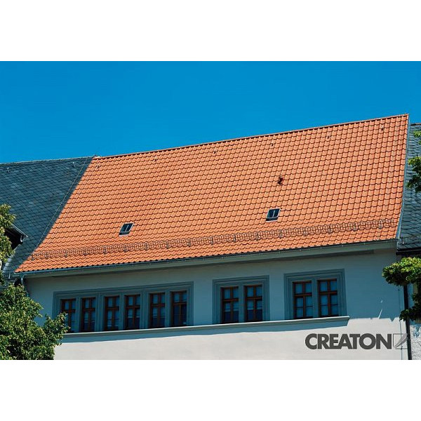 Керамічна черепиця Creaton Viva, колір натуральний червоний