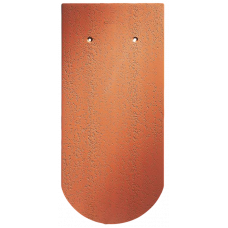 Керамічна черепиця Creaton Biber Sakral Rundschnitt, Структурований натуральний червоний