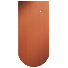 Керамічна черепиця Creaton Biber Sakral Rundschnitt, натуральний червоний