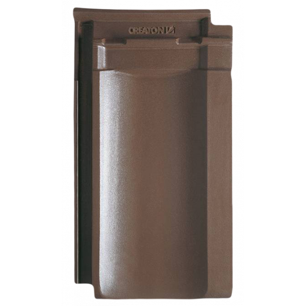 Керамічна черепиця Creaton Eleganz, Темно-коричневий