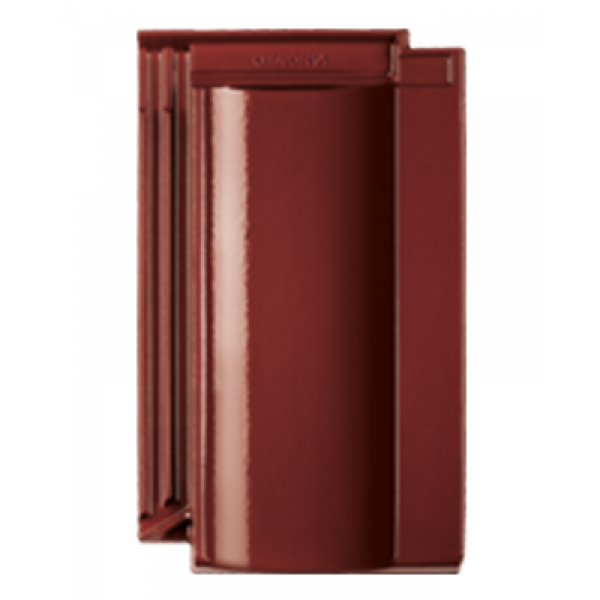 Керамічна черепиця Creaton Optima Finesse, колір Винно-червоний