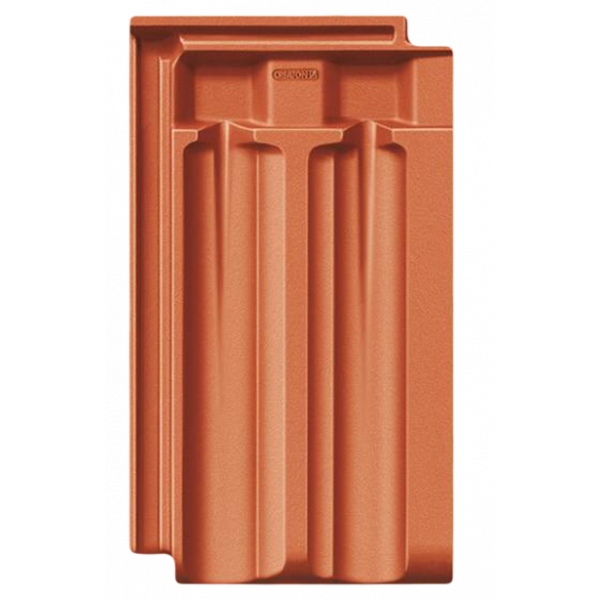 Керамічна черепиця Creaton Rustico, натуральний червоний