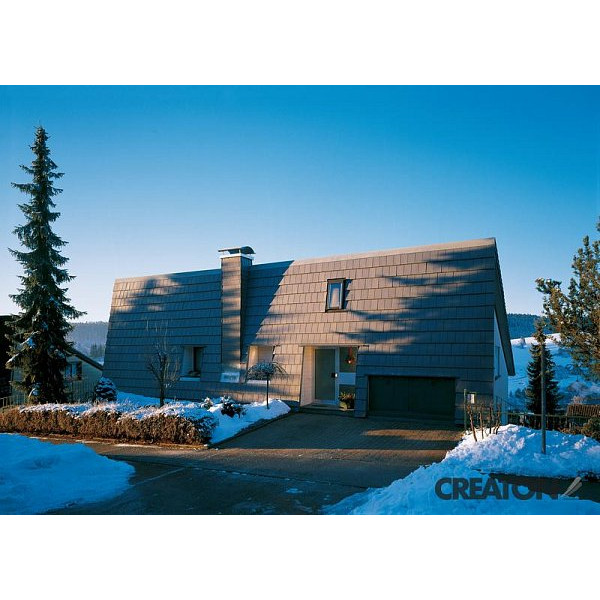 Керамічна черепиця Creaton Domino Nuance, колір Сірий