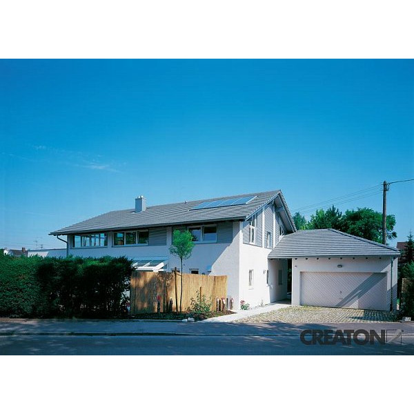 Керамічна черепиця Creaton Domino Nuance, колір Сірий