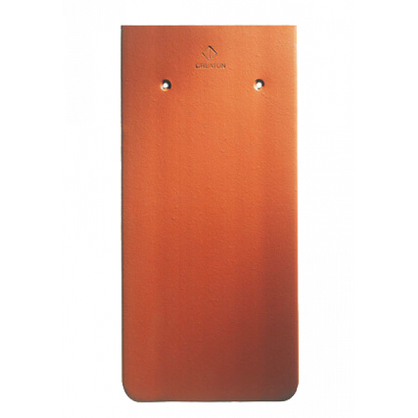 Керамічна черепиця Creaton Biber Sakral Geradschnitt, натуральний червоний