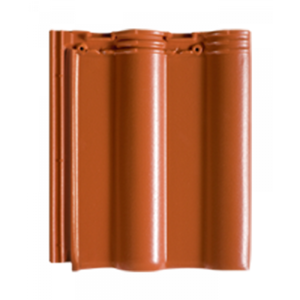 Керамічна черепиця Creaton Maxima Nuance, колір Мідно-червоний