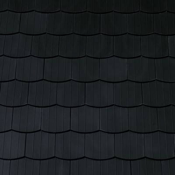 Керамічна черепиця Creaton Biber Profil + Sachsischer 15,5x38x1,2, Антрацит