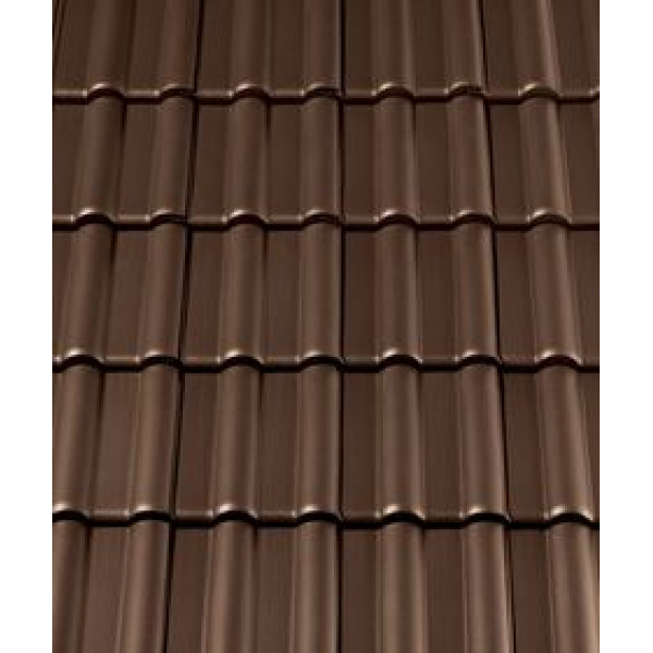Керамічна черепиця Creaton Maxima Nuance, колір Темно-коричневий