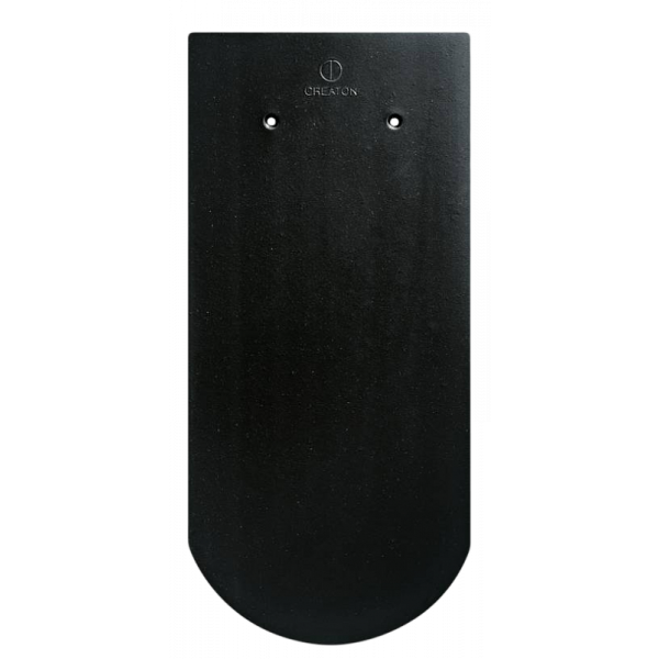 Керамічна черепиця Creaton Biber Klassik Rundschnitt ROG, Антрацит