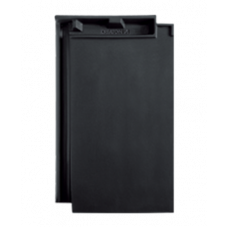 Керамічна черепиця Creaton Domino Nuance, колір Чорний матовий