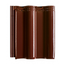 Керамічна черепиця Creaton Maxima Finesse, колір Винно-червоний