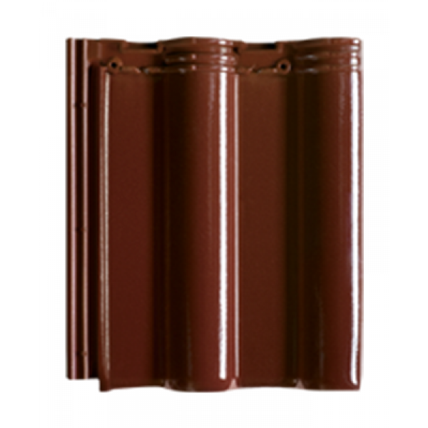 Керамічна черепиця Creaton Maxima Finesse, колір Винно-червоний