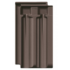 Керамічна черепиця Creaton Rustico, Темно-коричневий