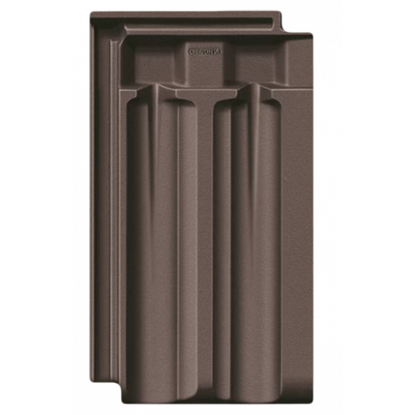 Керамічна черепиця Creaton Rustico, Темно-коричневий