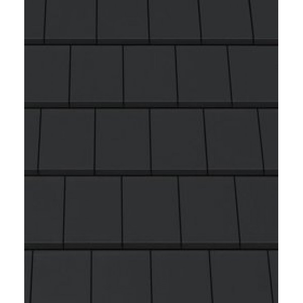 Керамічна черепиця Creaton Domino Nuance, колір Чорний матовий