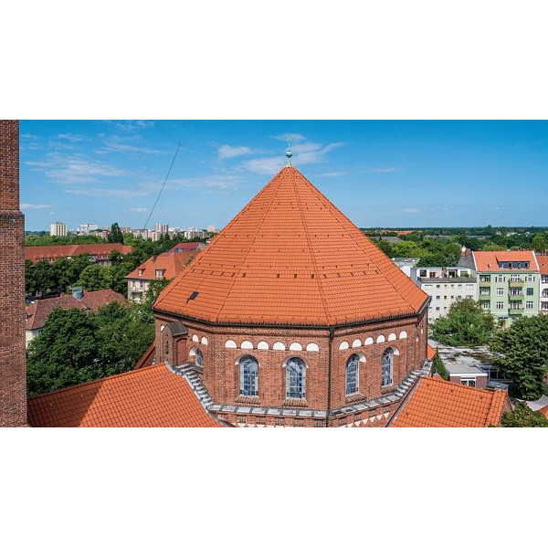 Керамічна черепиця Creaton Melodie, натуральний червоний