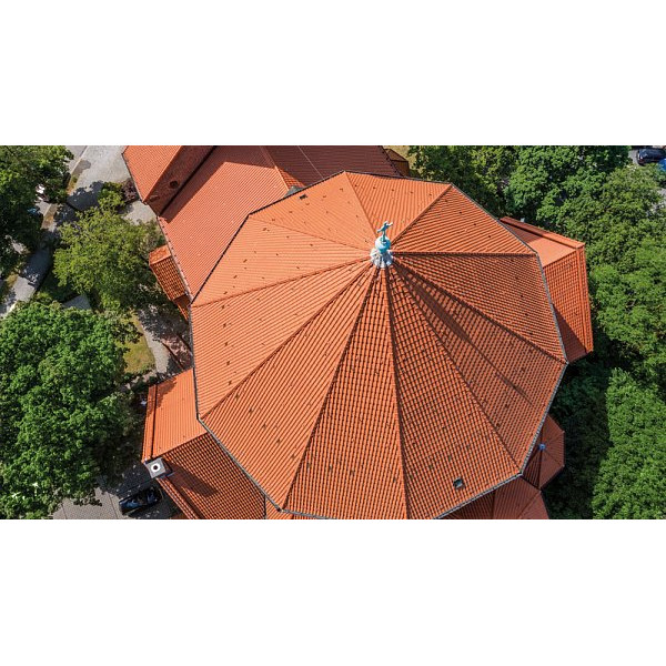 Керамічна черепиця Creaton Melodie, натуральний червоний