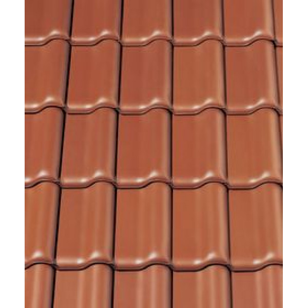Керамічна черепиця Creaton Premion, Nuance, колір Мідно-червоний
