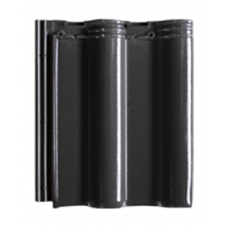 Керамічна черепиця Creaton Maxima Finesse, колір Чорна глазур