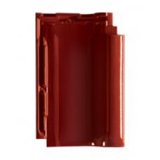 Керамічна черепиця Creaton Viva Finesse, колір Винно-червоний