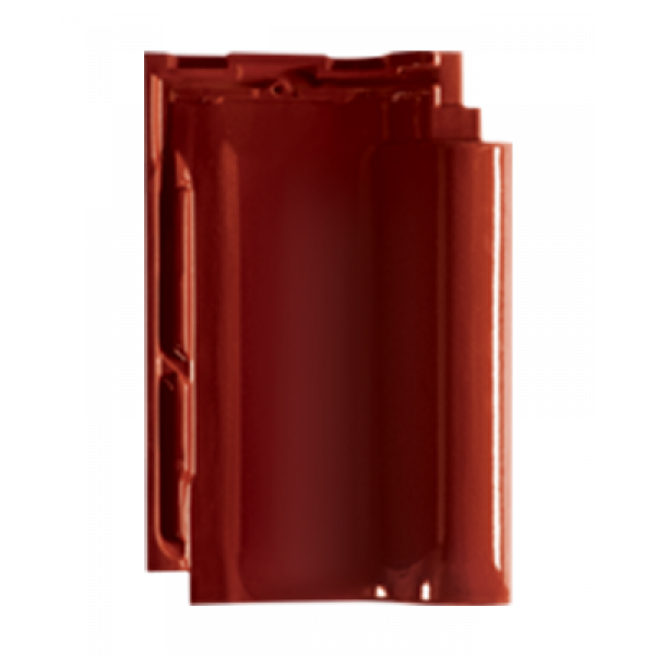 Керамічна черепиця Creaton Viva Finesse, колір Винно-червоний