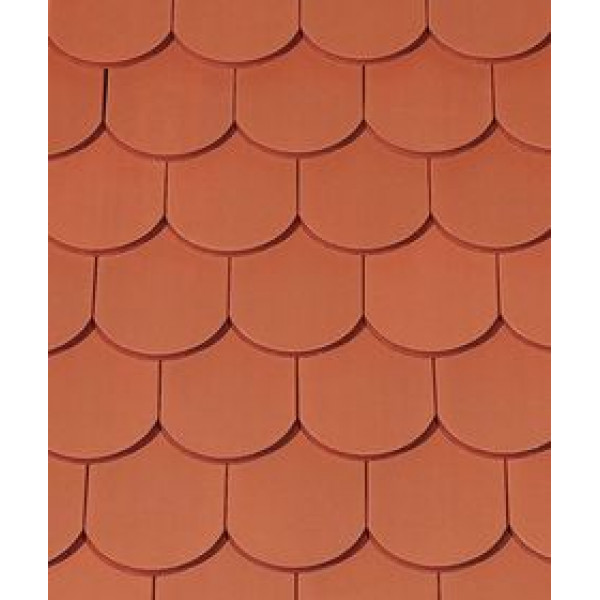 Керамічна черепиця Creaton Biber, Klassik, колір Натуральний червоний