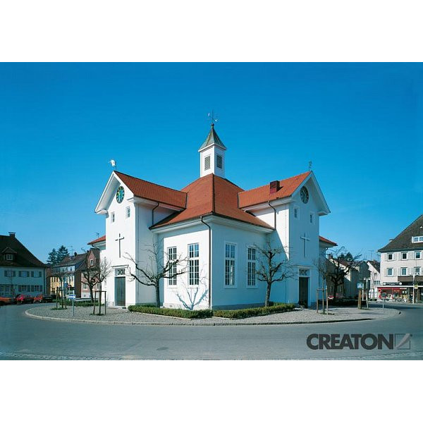 Керамічна черепиця Creaton Biber, Klassik, колір Натуральний червоний