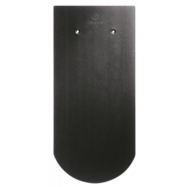 Керамічна черепиця Creaton Biber Klassik Rundschnitt ROG, Темно-коричневий