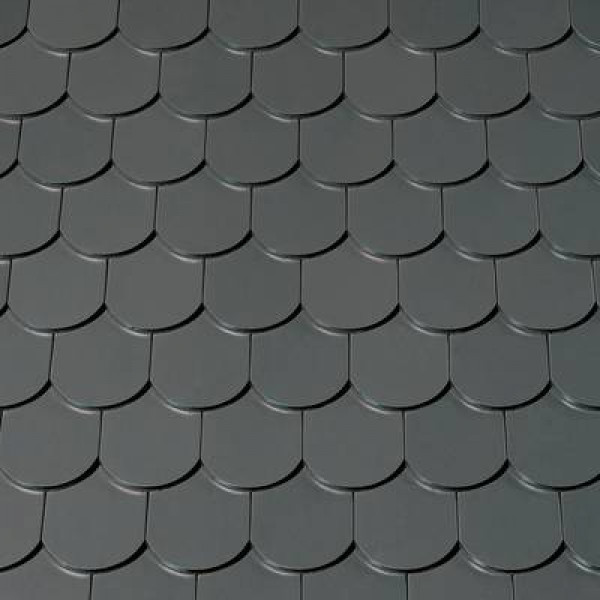 Керамічна черепиця Creaton Biber Klassik Rundschnitt ROG, Сірий