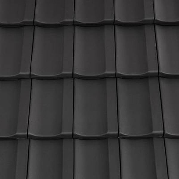 Керамічна черепиця Creaton Cantus, Nuance Чорний матовий
