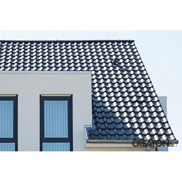 Керамічна черепиця Creaton Premion, Nuance, колір Чорний матовий