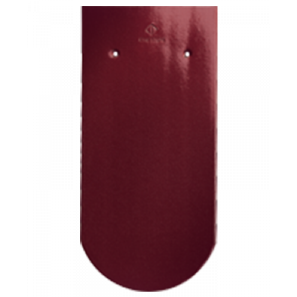 Керамічна черепиця Creaton Biber Klassik Finesse, колір Винно-червоний