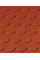 Керамічна черепиця Creaton Biber Klassik Nuance, колір Червоний