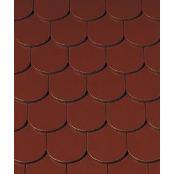 Керамічна черепиця Creaton Biber Klassik Nuance, колір Винно-червоний