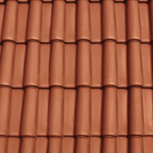 Керамічна черепиця Creaton Etrusko, натуральний червоний