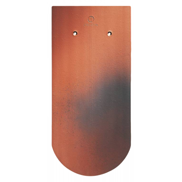 Керамічна черепиця Creaton Biber Klassik Rundschnitt AUT, Полум'яний червоний