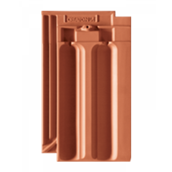 Керамічна черепиця Creaton Ratio, колір натуральний червоний