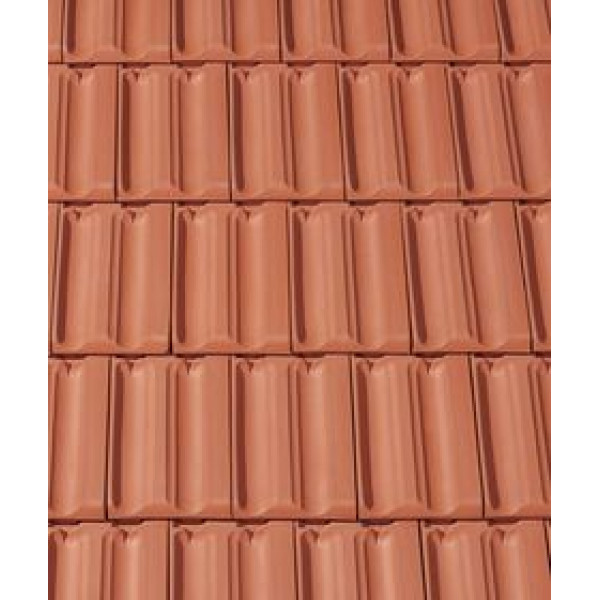 Керамічна черепиця Creaton Ratio, колір натуральний червоний