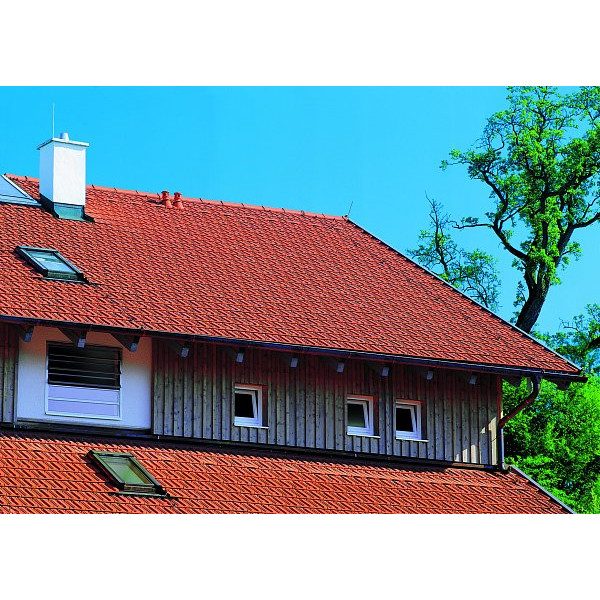 Керамічна черепиця Creaton Ratio, колір натуральний червоний