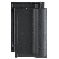 Керамическая черепица Creaton Balance Nuance, цвет Черный матовый