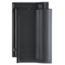 Керамічна черепиця Creaton Balance Nuance, колір Чорний матовий