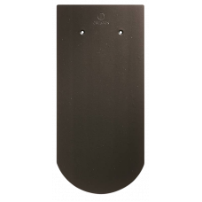 Керамічна черепиця Creaton Biber Klassik Rundschnitt AUT, Темно-коричневий