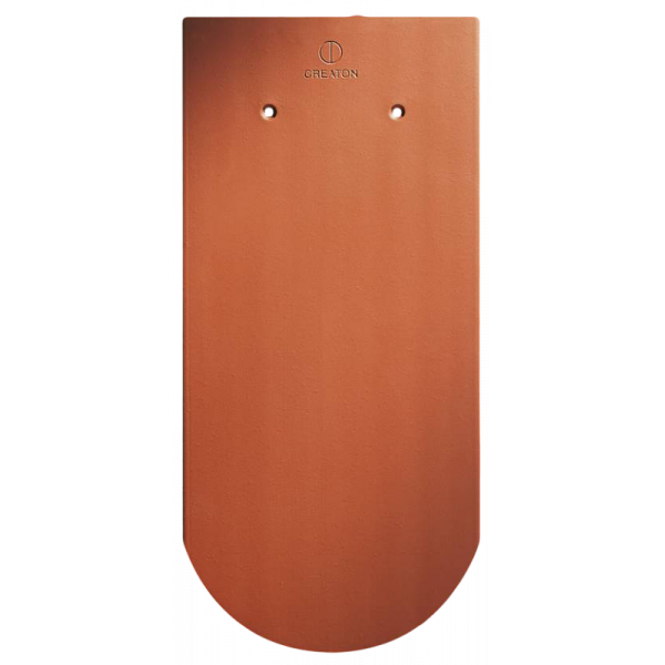 Керамічна черепиця Creaton Biber Klassik Rundschnitt AUT, натуральний червоний