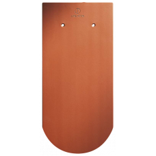 Керамічна черепиця Creaton Biber Klassik Rundschnitt ROG, натуральний червоний