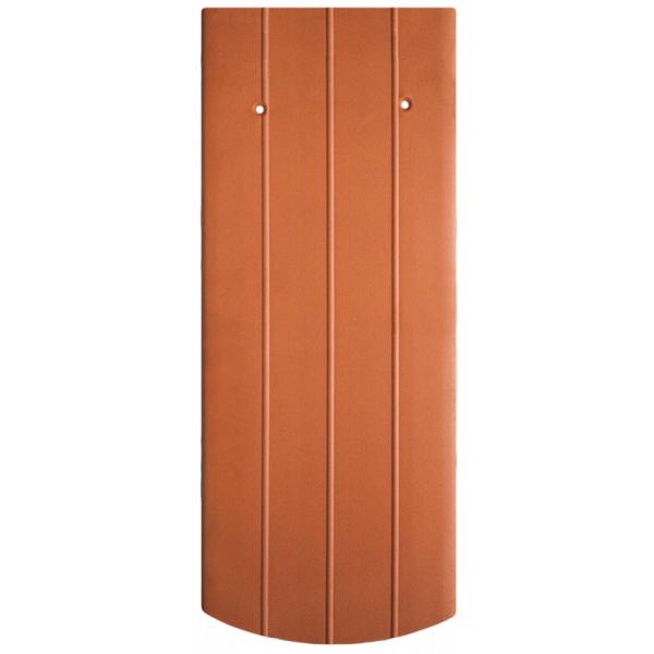 Керамічна черепиця Creaton Biber Profil + Sachsischer 15,5x38x1,2, натуральний червоний