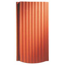 Керамічна черепиця Creaton Biber Profil + Strangfalziegel, натуральний червоний