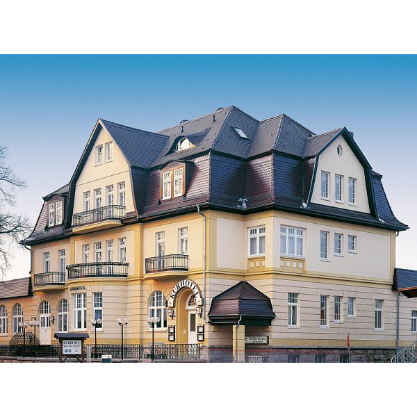 Керамічна черепиця Creaton Biber Klassik Rundschnitt AUT, Темно-коричневий