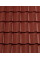 Керамічна черепиця Creaton Optima Nuance, колір Винно-червоний