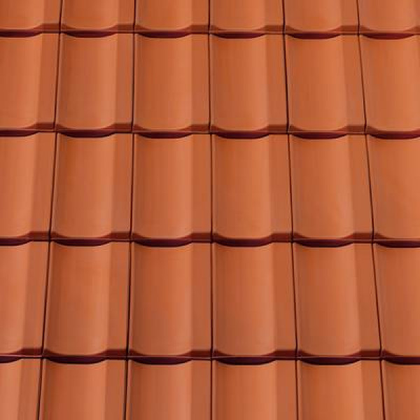 Керамічна черепиця Creaton Optima, колір натуральний червоний