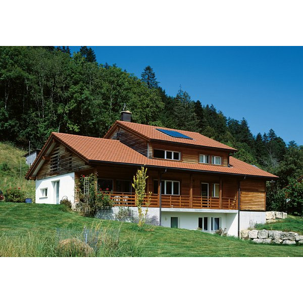 Керамічна черепиця Creaton Optima, колір натуральний червоний